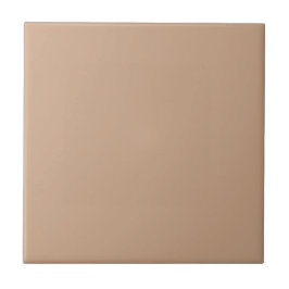 Solid Tan Color | #cca688 Ceramic Tile タイル