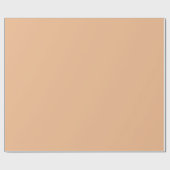 Solid tea with milk beige ラッピングペーパー (フラット)