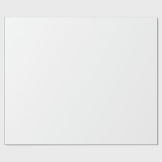 Solid White Customizable Wrapping Pap ラッピングペーパー