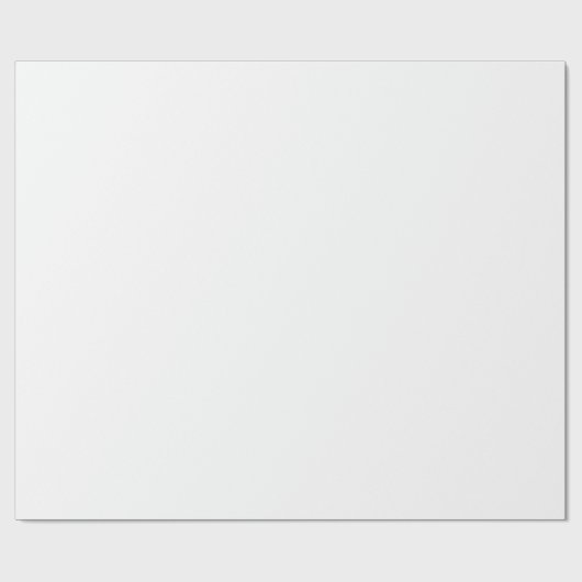 Solid White Customizable Wrapping Pap ラッピングペーパー (フラット)