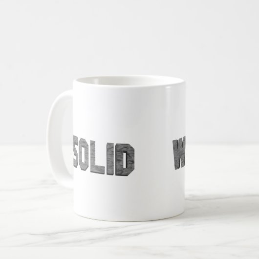 Solid Worker mug コーヒーマグカップ (正面左)