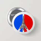 Solidaritéの平和エッフェル塔 缶バッジ (正面&裏面)