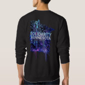 Solidarity Minnesota スウェットシャツ (裏面)
