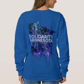 Solidarity Minnesota スウェットシャツ (裏面)