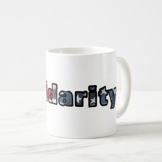 Solidarity Mug コーヒーマグカップ (正面右)