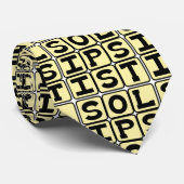 Solipsist、哲学の視点 ネクタイ (ロール)