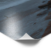 Solitary Walker Storm Cloud Gateway フォトプリント (角)