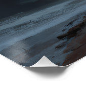 Solitary Walker Storm Cloud Gateway ポスター (コーナー)