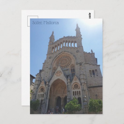 Soller, Mallorca ポストカード (正面/裏面)