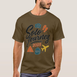 Solo Journey 2025アドベンチャーロゴ Tシャツ
