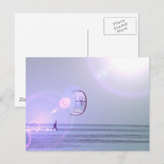 Solo Kiteboardはがき ポストカード (正面/裏面)