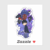 Solo Leveling inspired chibi シール (シート)