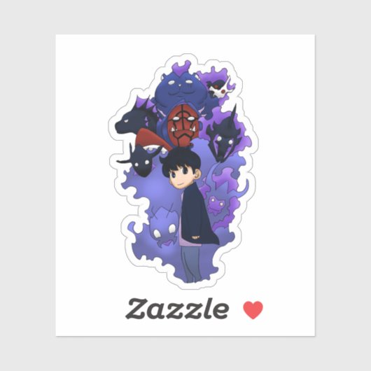 Solo Leveling inspired chibi シール (シート)