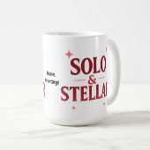 Solo & Stellar Modern Valentine Quote Design コーヒーマグカップ (正面右)