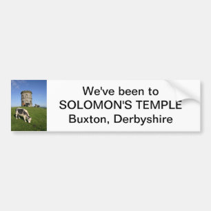 Solomonの寺院のバンパーステッカー バンパーステッカー