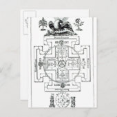 Solomonの神秘的な図表 ポストカード (正面/裏面)