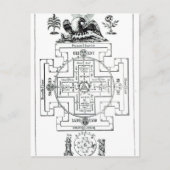 Solomonの神秘的な図表 ポストカード (正面)