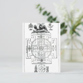 Solomonの神秘的な図表 ポストカード (スタンド正面)