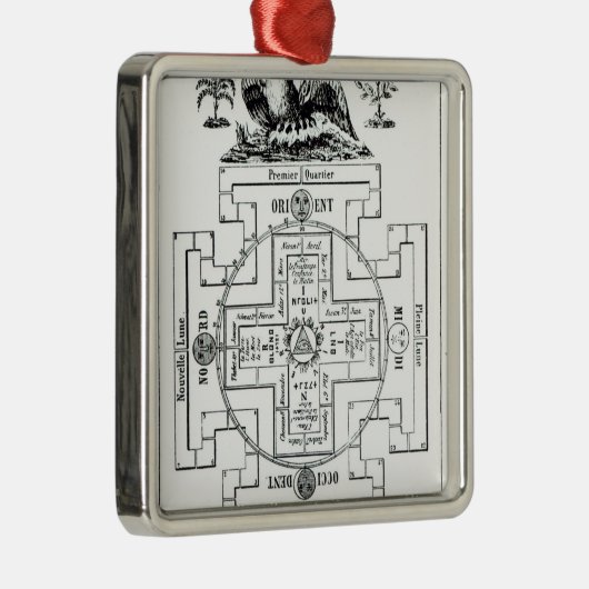 Solomonの神秘的な図表 メタルオーナメント (右)