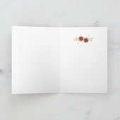 Solomon愛引用文のバレンタインの挨拶状の歌 シーズンカード (内部)