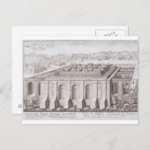 Solomon、「e-i Entwurfからのエルサレムの寺院、 ポストカード (正面/裏面)