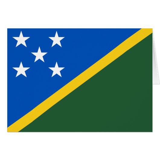 Solomon Islands Flag (正面横)
