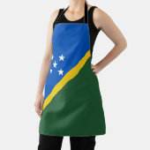 Solomon Islands Flag エプロン (インサイチュ)