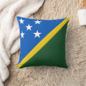 Solomon Islands Flag クッション (ブランケット)