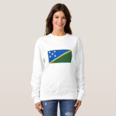 Solomon Islands Flag スウェットシャツ (正面フル)
