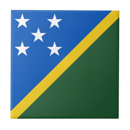Solomon Islands Flag タイル (正面)