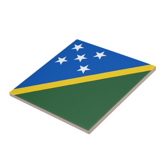 Solomon Islands Flag タイル (側面)