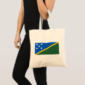 Solomon Islands Flag トートバッグ (正面(商品))
