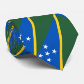 Solomon Islands Flag ネクタイ (ロール)