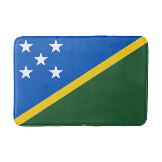 Solomon Islands Flag バスマット (正面)