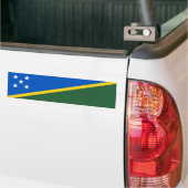 Solomon Islands Flag バンパーステッカー (トラック上)