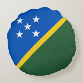 Solomon Islands Flag ラウンドクッション (裏面)