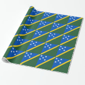 Solomon Islands Flag ラッピングペーパー (アンロールド)