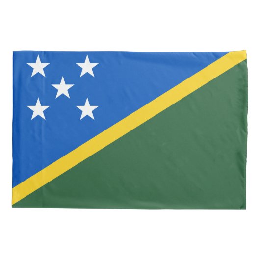 Solomon Islands Flag 枕カバー (裏面)