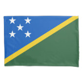 Solomon Islands Flag 枕カバー (正面)