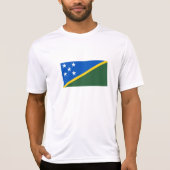 Solomon Islands Flag Tシャツ (正面)