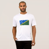 Solomon Islands Flag Tシャツ (正面フル)