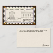 Solomon's Lodge No.7の王の名刺 名刺 (正面/裏面)