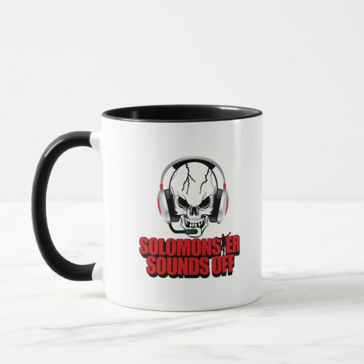 Solomonster Sounds Off Logo Mug マグカップ (左)