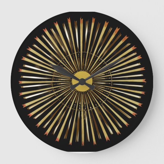 Solstice Sun Clock. ラージ壁時計 (正面)