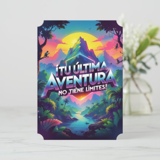 Solteros en aventura 招待状 (スタンド正面)