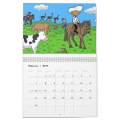 Solus 2013のカレンダーのシェフ カレンダー (2月 2027)