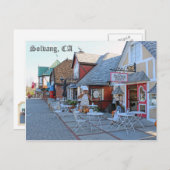 Solvangの素晴らしい郵便はがき! ポストカード (正面/裏面)