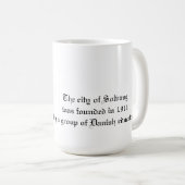 Solvangの美しいマグ! コーヒーマグカップ (正面右)