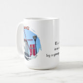 Solvangの美しいマグ! コーヒーマグカップ (正面左)