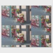Solvang in Colorの自転車かごベーカリー ラッピングペーパー (フラット)